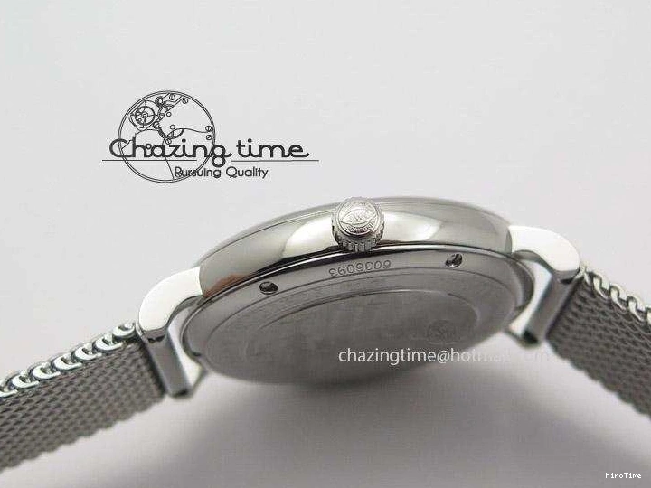MIROTIME 0810 Portofino SCHAFFHAUSEN SS MKF 1:1 Best Edition Blue Dial On Mesh Bracelet A Versatile 7338